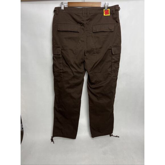 EMPYRE Cargo Pants Y2K Skater Baggy Pockets Khaki Men's Size 32 - Picture 4 of 9